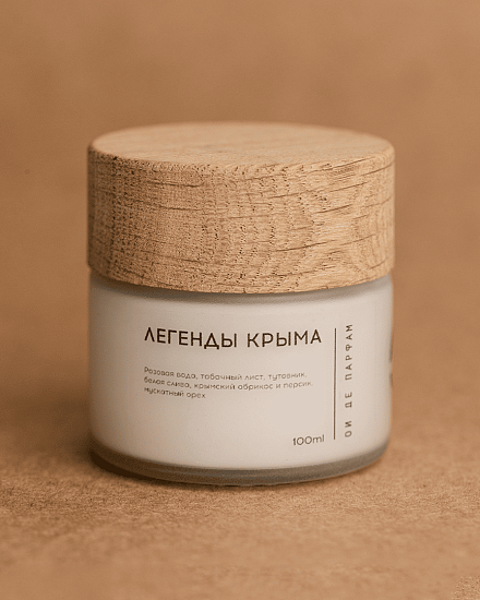 Свеча с хлопковым фитилем &amp;quot;Легенды Крыма&amp;quot; 100 мл