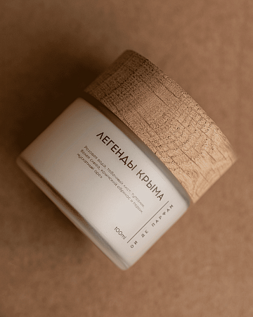 Свеча с хлопковым фитилем "Легенды Крыма" 100 мл